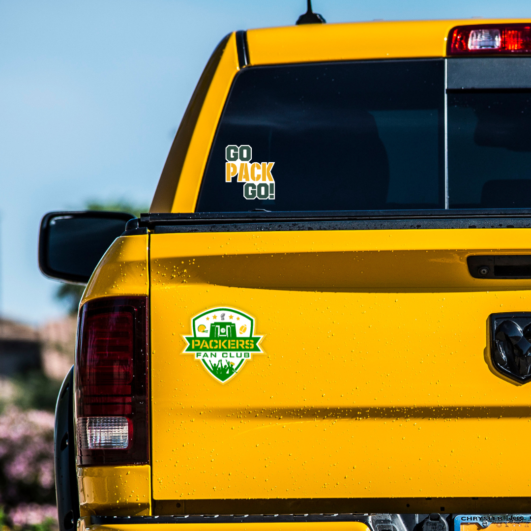 Packers Fan Club Sticker - Limit 1