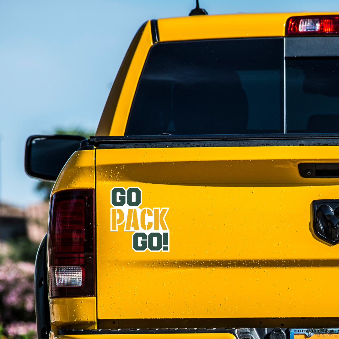 Go Pack Go! Sticker