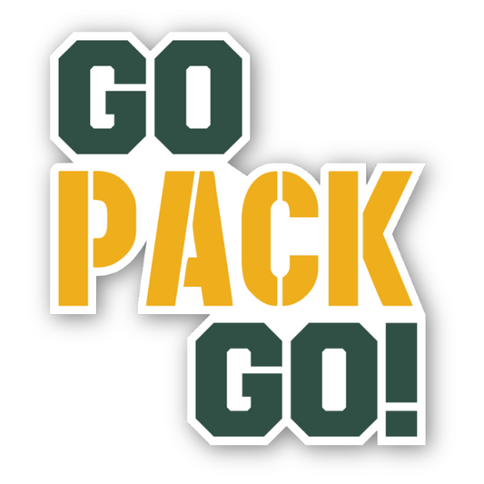 Go Pack Go! Sticker