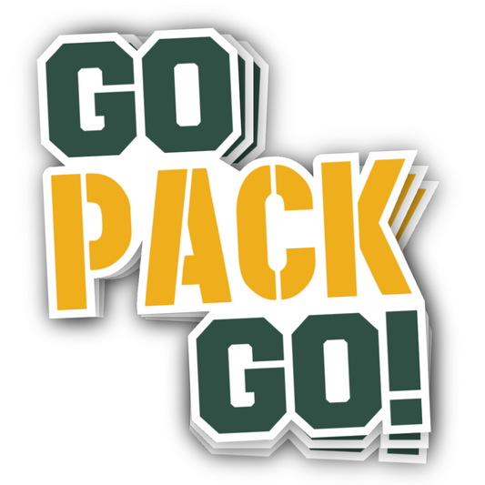 Go Pack Go! Sticker
