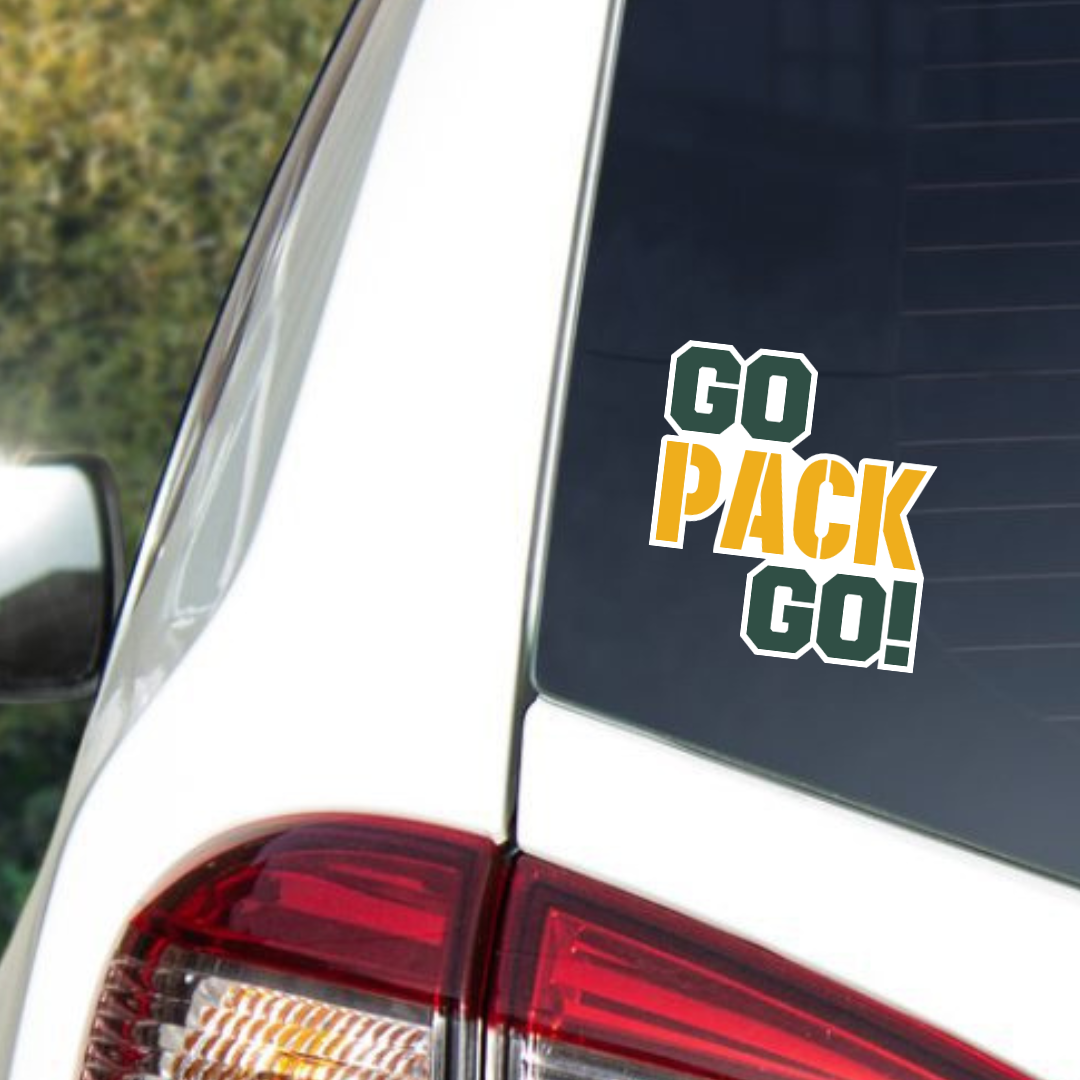 Go Pack Go! Sticker